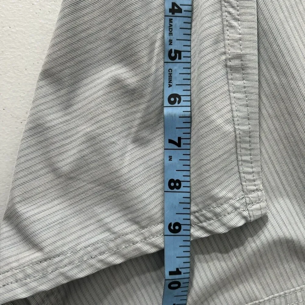 Ezekiel Shorts Mens 38 Gray Striped‎ Versa Hybrid Board Stretch